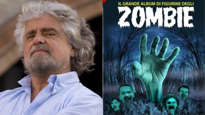 beppe-grillo-pubblica-‘il-grande-album-di-figurine-degli-zombie’:-si-parte-da-di-maio